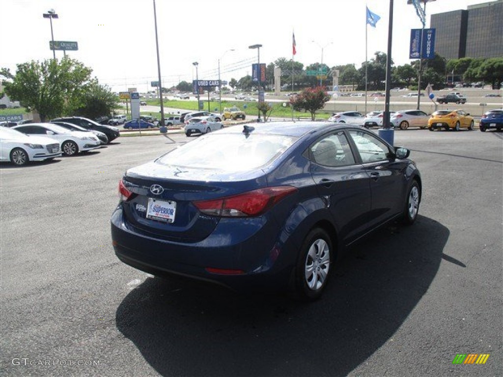 2016 Elantra SE - Blue / Beige photo #8