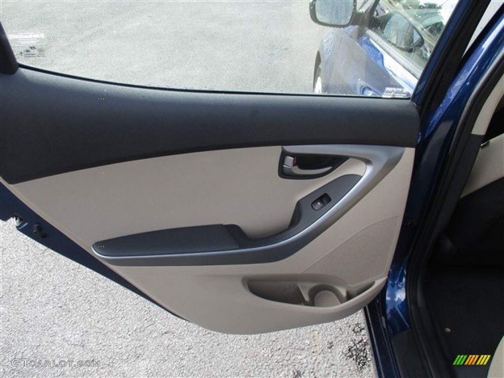 2016 Elantra SE - Blue / Beige photo #11