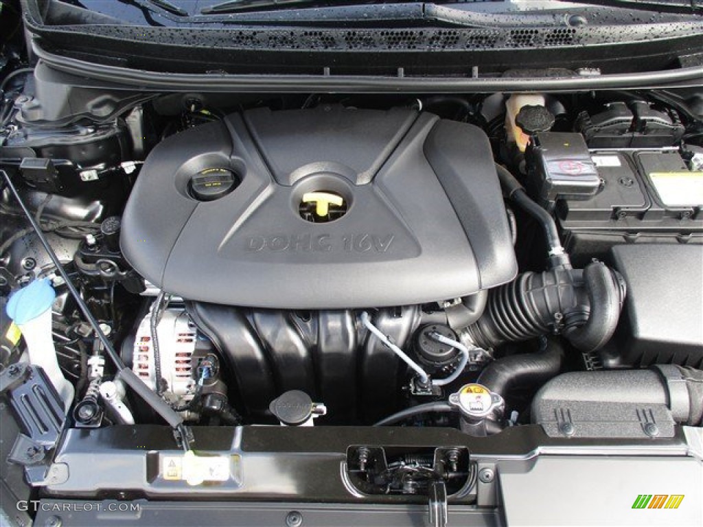 2016 Elantra SE - Phantom Black / Beige photo #5