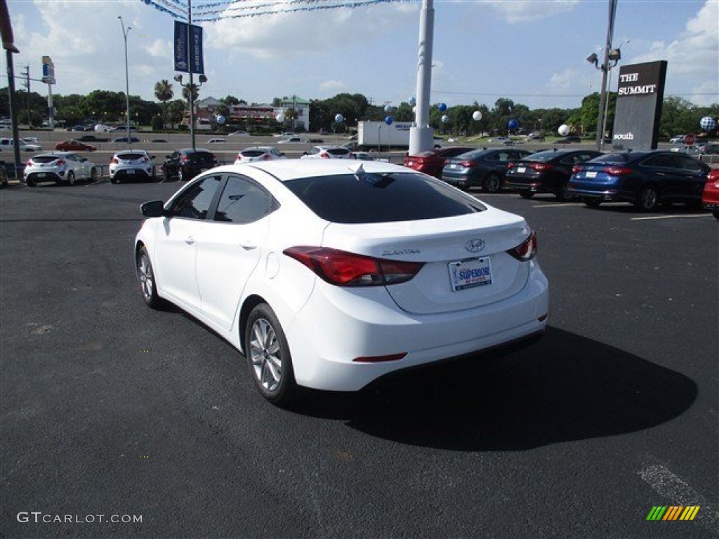2016 Elantra SE - White / Beige photo #6