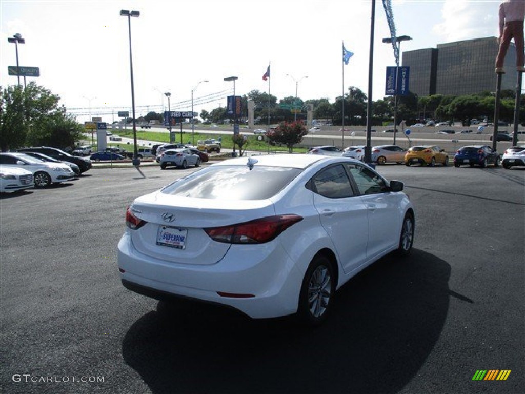 2016 Elantra SE - White / Beige photo #8