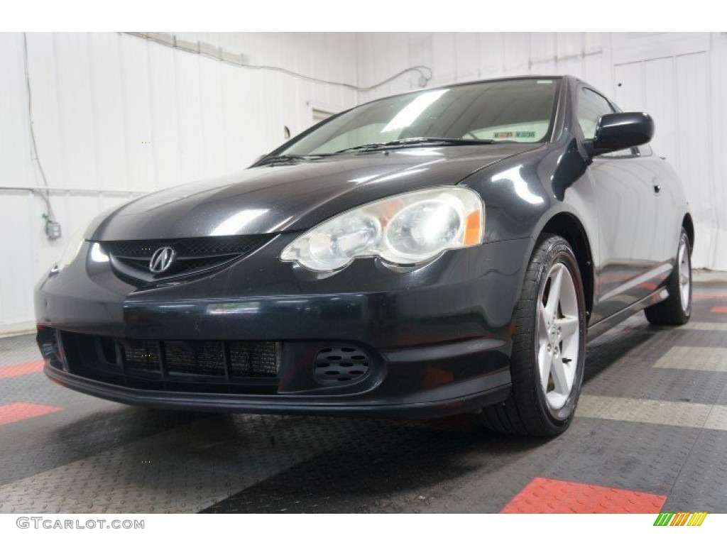 2004 RSX Type S Sports Coupe - Nighthawk Black Pearl / Ebony photo #3