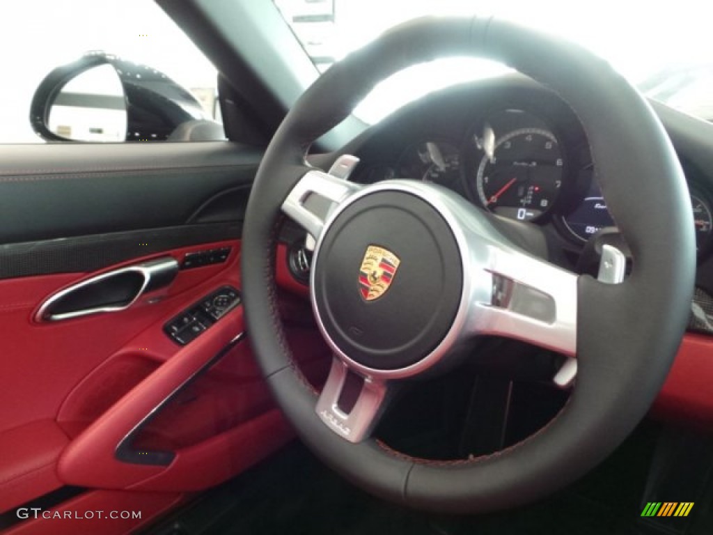 2015 Porsche 911 Turbo S Cabriolet Steering Wheel Photos