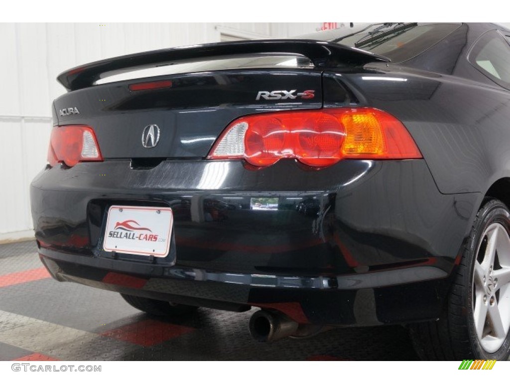 2004 RSX Type S Sports Coupe - Nighthawk Black Pearl / Ebony photo #50