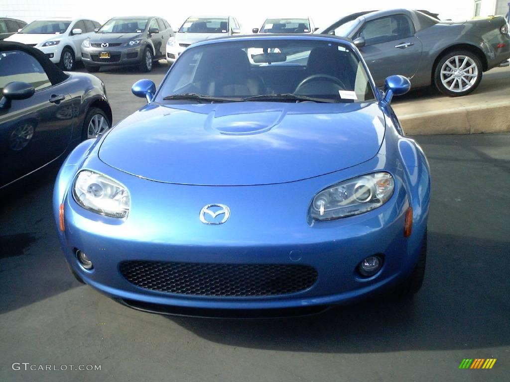 Winning Blue Metallic Mazda MX-5 Miata