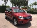 Wild Cherry Metallic - Tiguan SE Photo No. 7