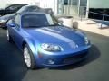 2006 Winning Blue Metallic Mazda MX-5 Miata Sport Roadster  photo #2