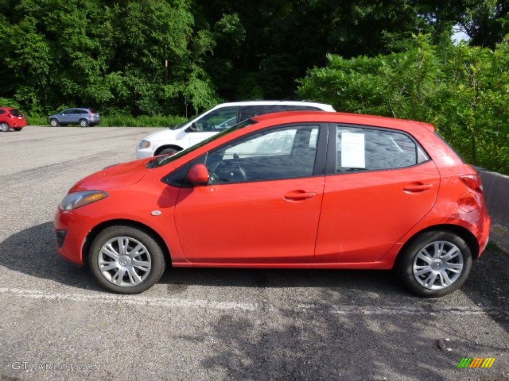 2012 MAZDA2 Sport - True Red / Black photo #4