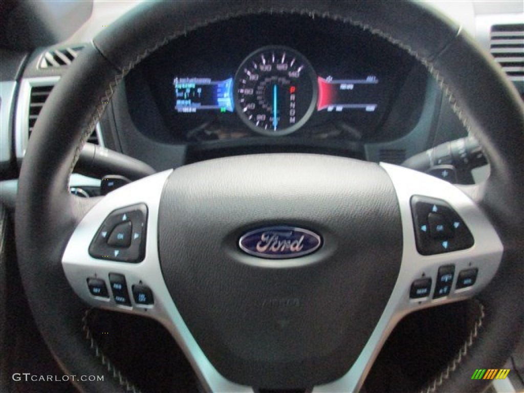 2015 Explorer Sport 4WD - Magnetic / Sport Charcoal Black photo #24