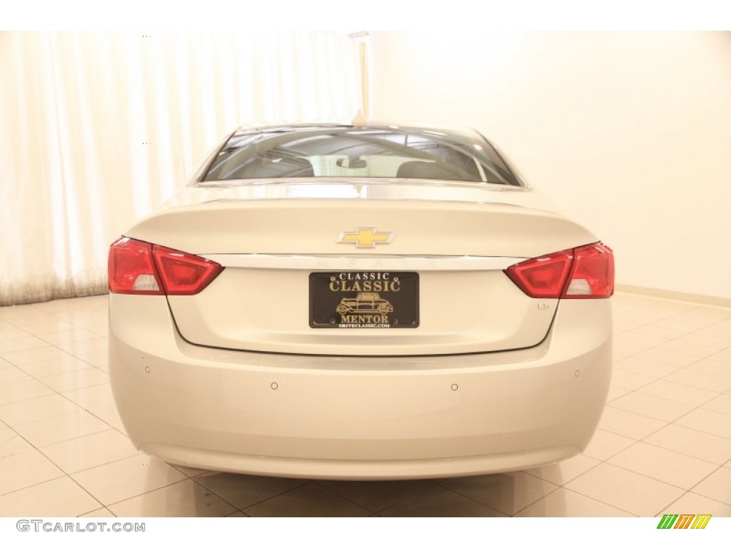 2014 Impala LS - Champagne Silver Metallic / Jet Black/Dark Titanium photo #14