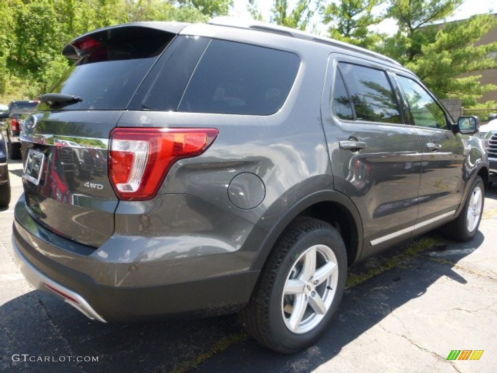 2016 Explorer XLT 4WD - Magnetic Metallic / Ebony Black photo #2