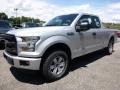 2015 Ingot Silver Metallic Ford F150 XLT SuperCab 4x4  photo #5