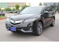 2016 Crystal Black Pearl Acura RDX Advance AWD  photo #3