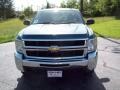 2009 Blue Granite Metallic Chevrolet Silverado 2500HD Work Truck Extended Cab 4x4  photo #10