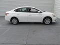 2014 Aspen White Nissan Sentra SV  photo #8