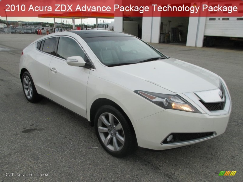 Aspen White Pearl Acura ZDX