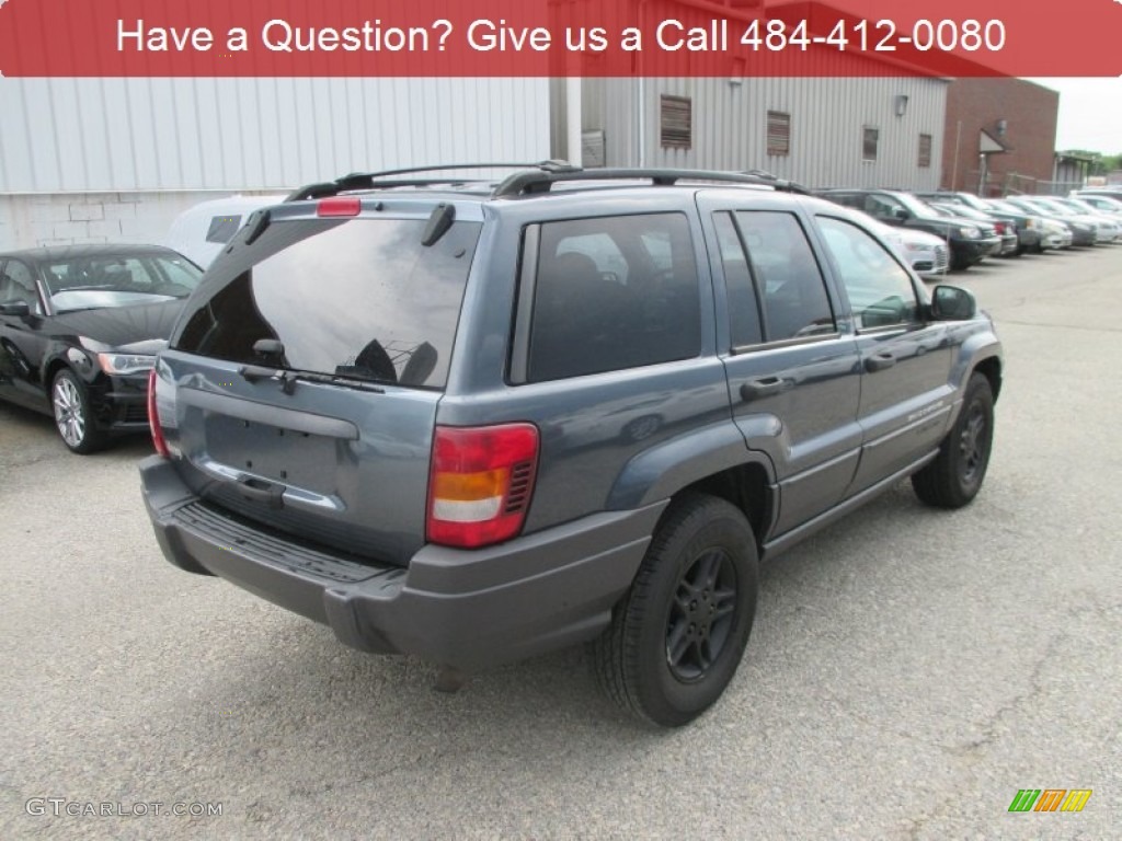 2004 Grand Cherokee Laredo 4x4 - Steel Blue Pearl / Dark Slate Gray photo #3