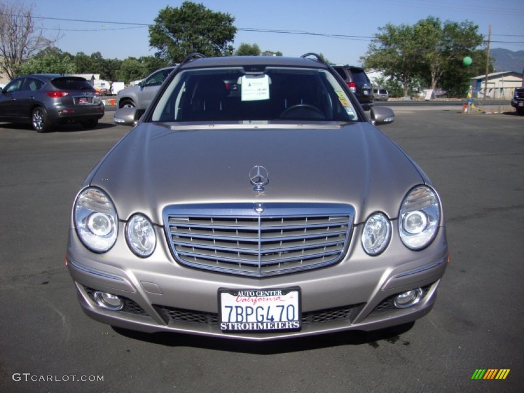2007 E 350 4Matic Wagon - Pewter Metallic / Black photo #2
