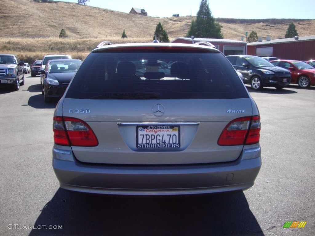 2007 E 350 4Matic Wagon - Pewter Metallic / Black photo #6