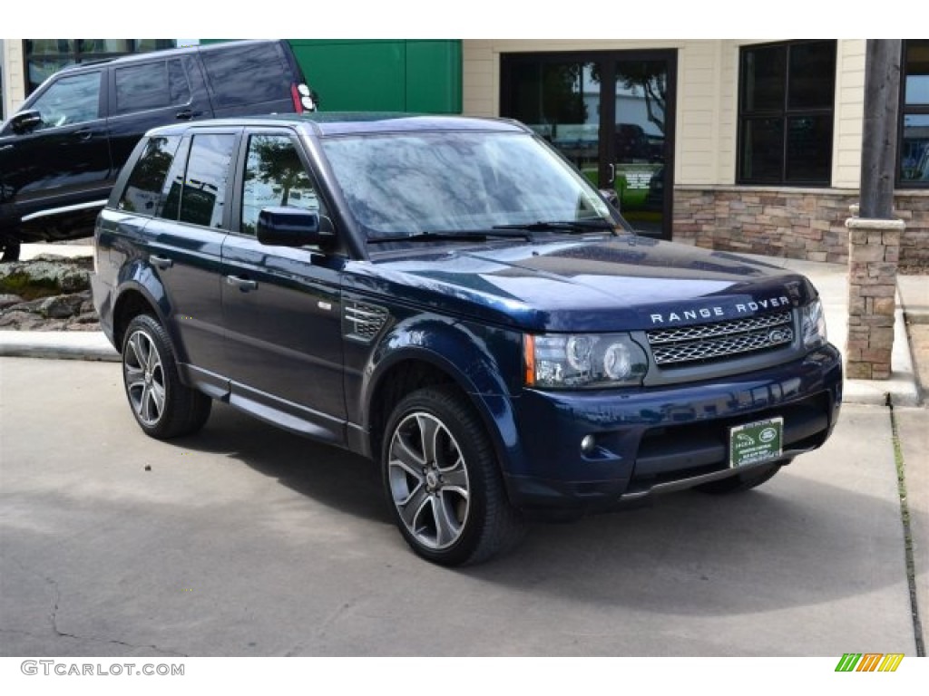 2011 Range Rover Sport Supercharged - Baltic Blue / Almond/Nutmeg photo #5