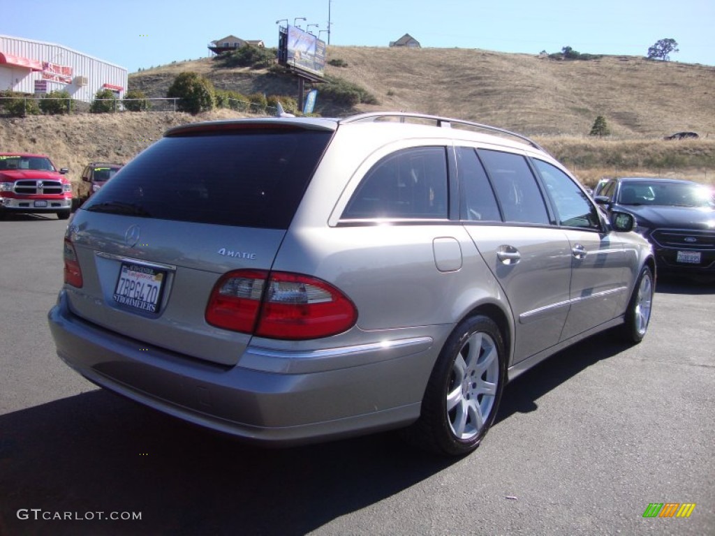 2007 E 350 4Matic Wagon - Pewter Metallic / Black photo #7