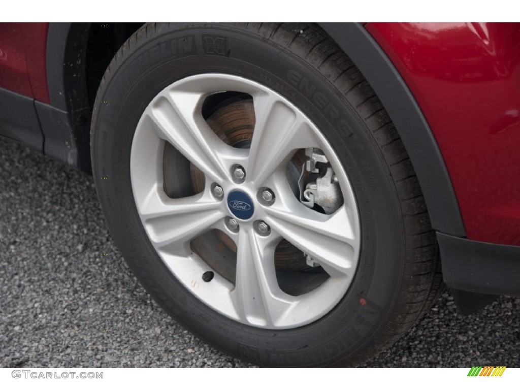 2015 Escape SE 4WD - Ruby Red Metallic / Charcoal Black photo #3