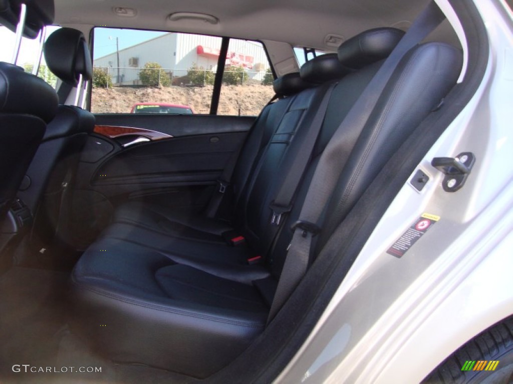 2007 E 350 4Matic Wagon - Pewter Metallic / Black photo #22