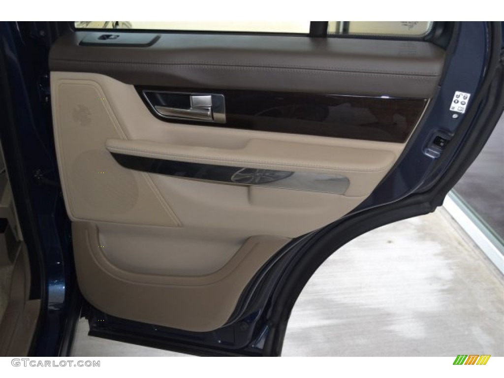 2011 Land Rover Range Rover Sport Supercharged Almond/Nutmeg Door Panel Photo #105214370