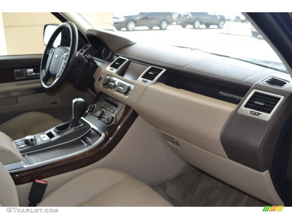 2011 Land Rover Range Rover Sport Supercharged Almond/Nutmeg Dashboard Photo #105214443
