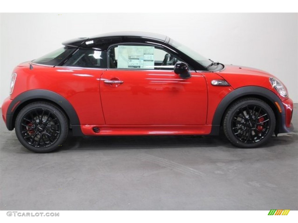 Chili Red 2015 Mini Coupe John Cooper Works Exterior Photo #105214523