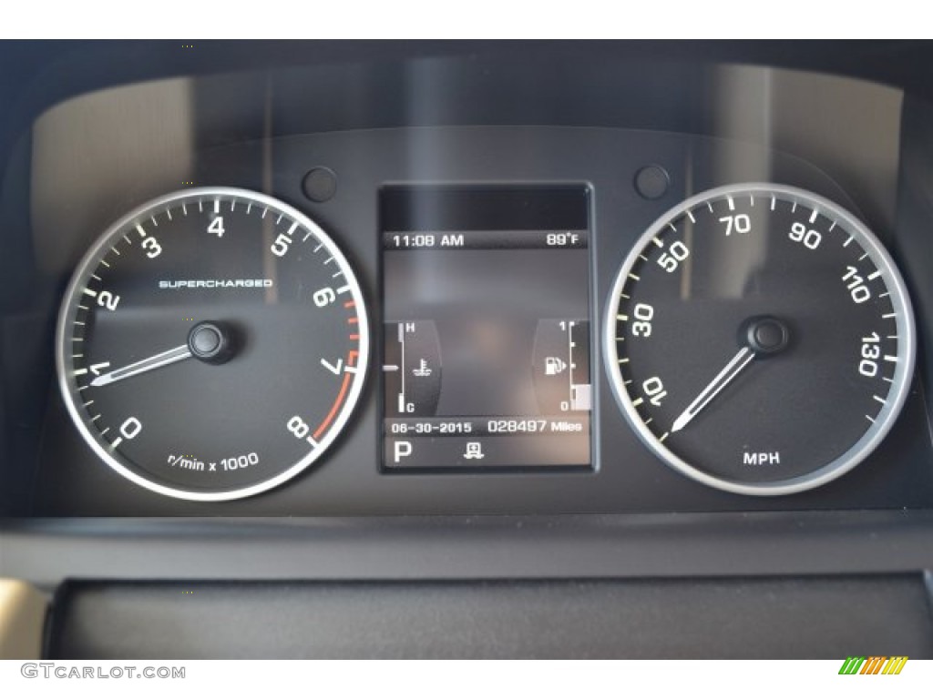 2011 Land Rover Range Rover Sport Supercharged Gauges Photos