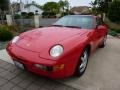 Guards Red 1994 Porsche 968 Coupe