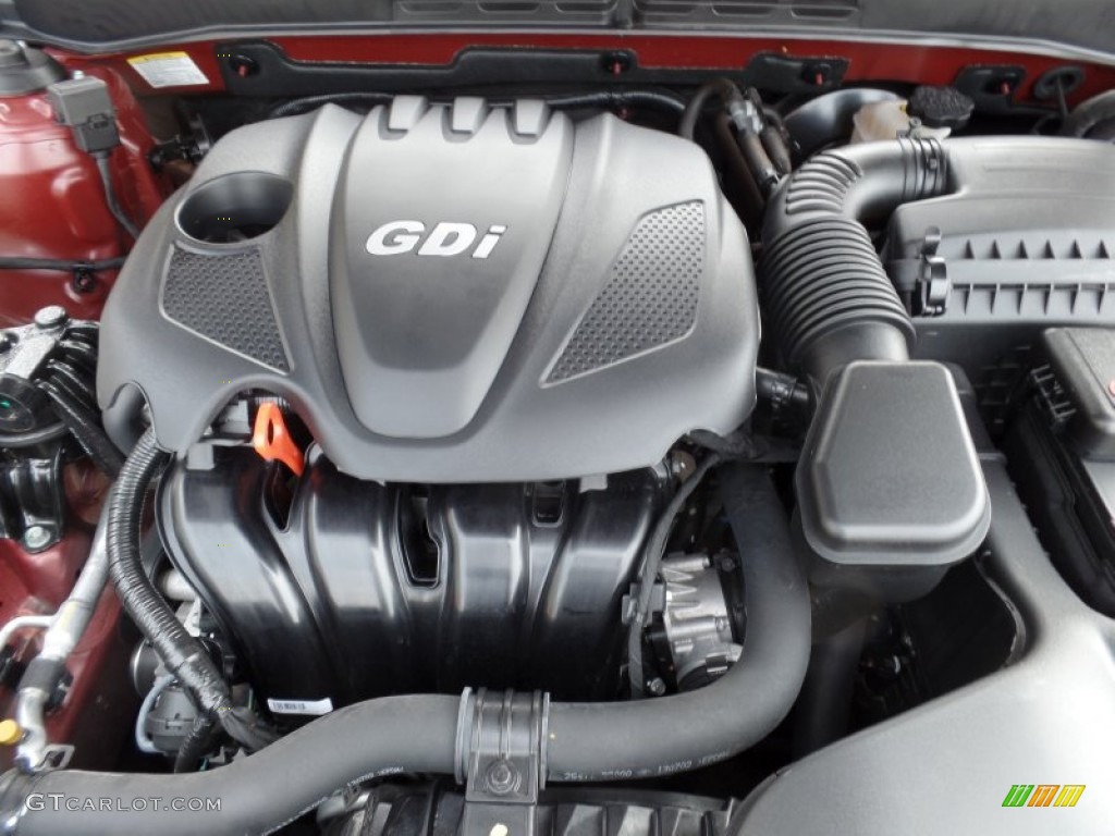 2013 Hyundai Sonata GLS 2.4 Liter DOHC 16-Valve D-CVVT 4 Cylinder Engine Photo #105214941