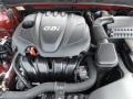 2.4 Liter DOHC 16-Valve D-CVVT 4 Cylinder 2013 Hyundai Sonata GLS Engine