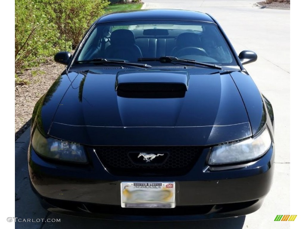 2001 Mustang Bullitt Coupe - Black / Dark Charcoal photo #4