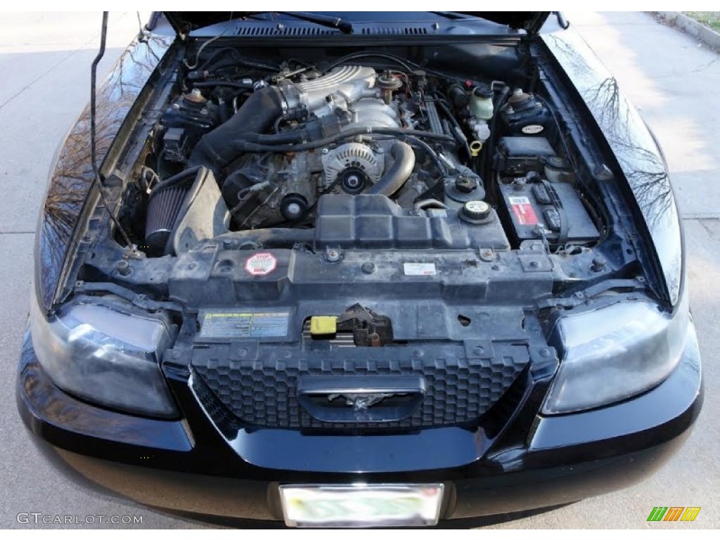 2001 Mustang Bullitt Coupe - Black / Dark Charcoal photo #12