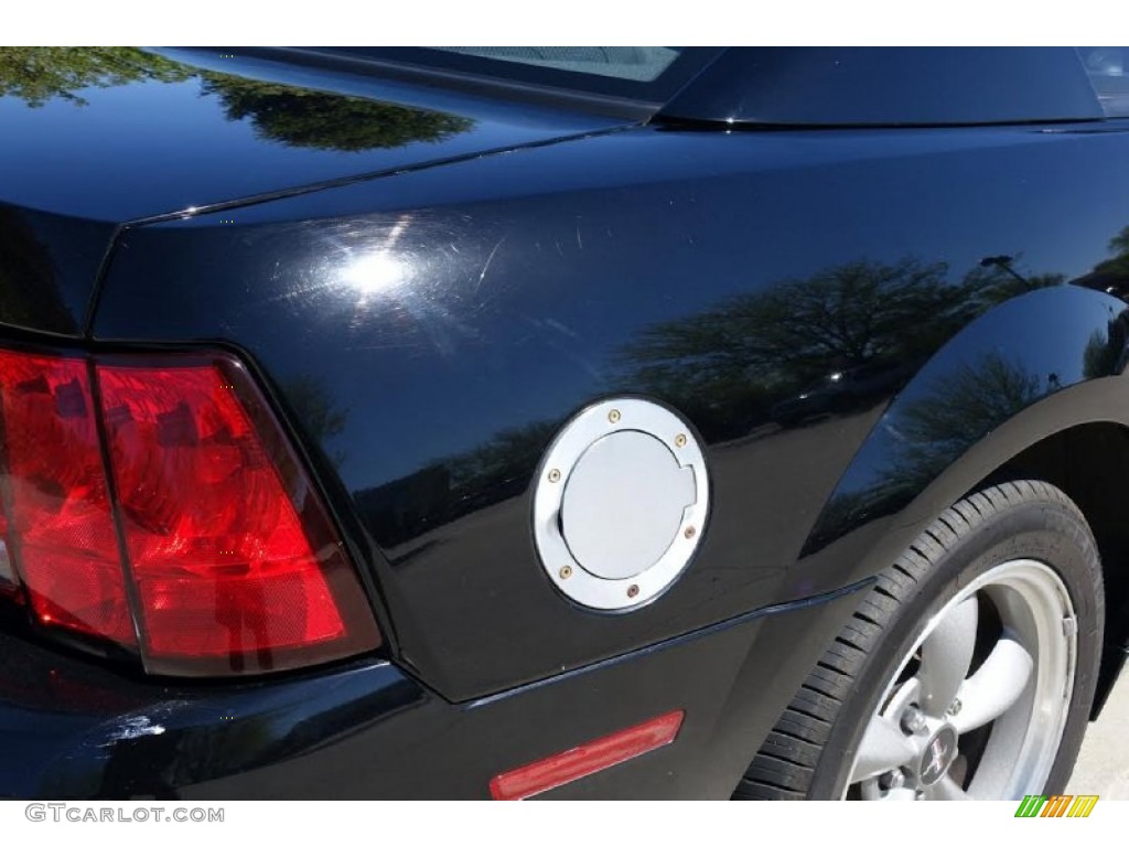 2001 Mustang Bullitt Coupe - Black / Dark Charcoal photo #23