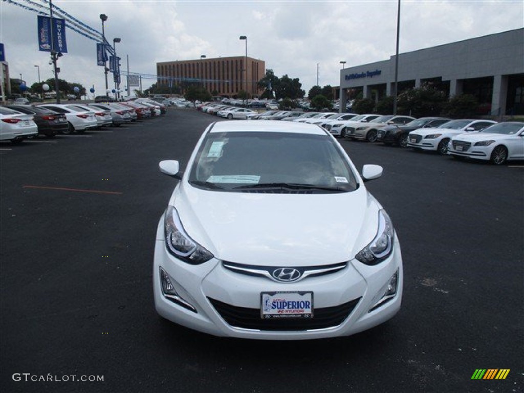 2016 Elantra SE - White / Gray photo #3