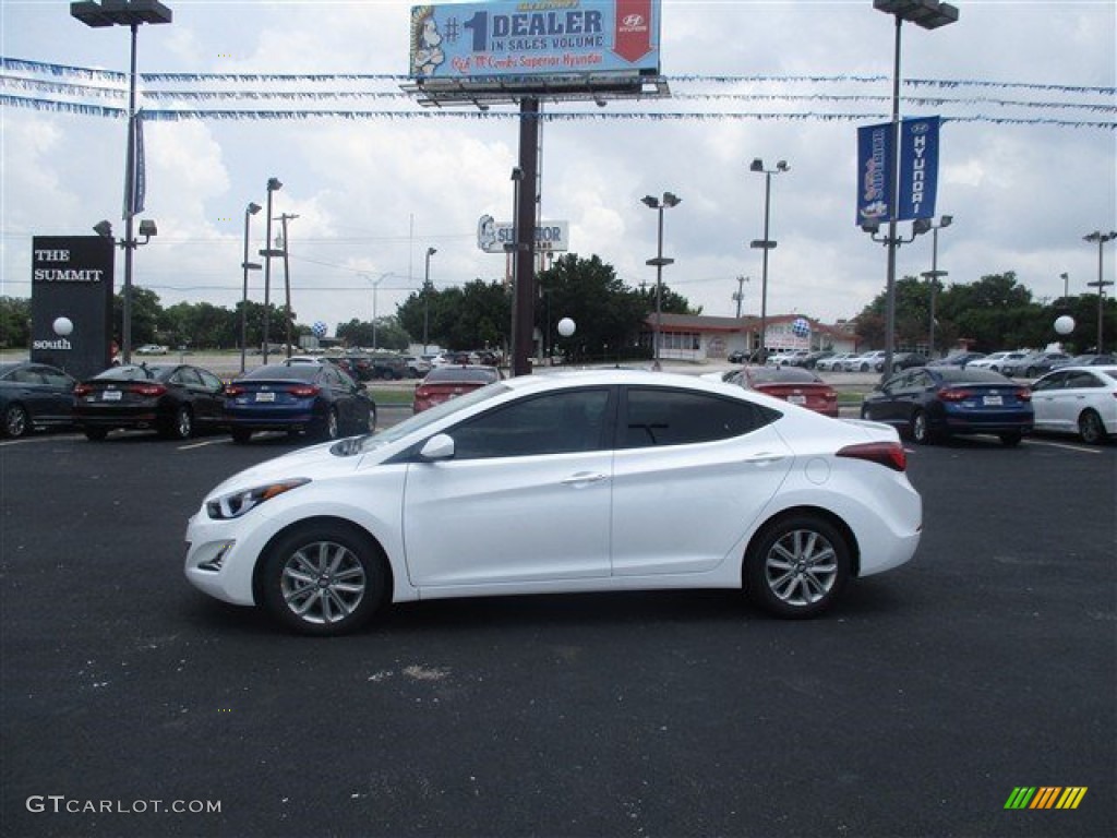 2016 Elantra SE - White / Gray photo #6