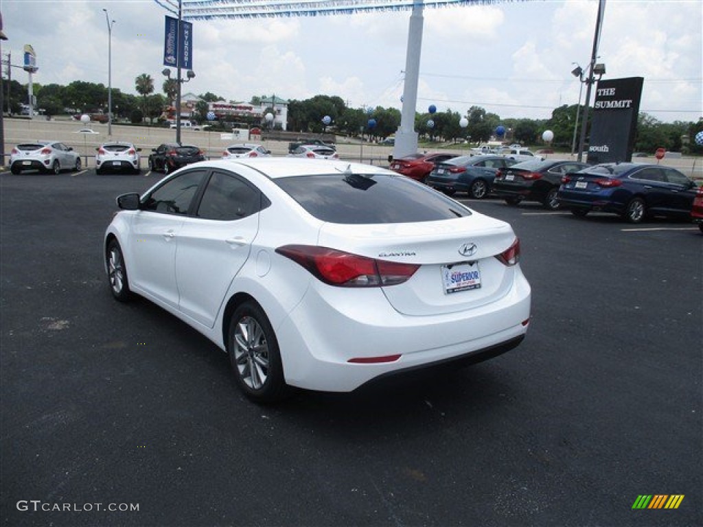 2016 Elantra SE - White / Gray photo #7