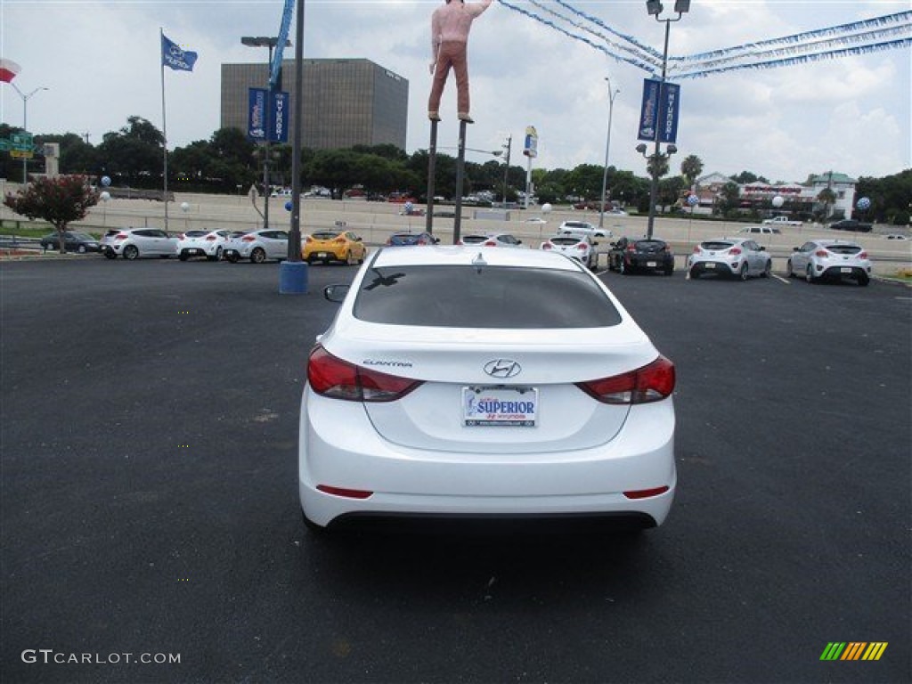 2016 Elantra SE - White / Gray photo #8