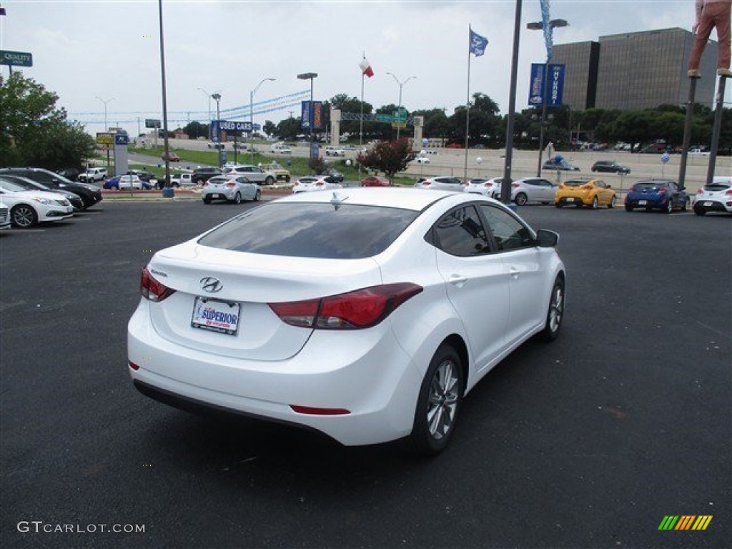 2016 Elantra SE - White / Gray photo #9