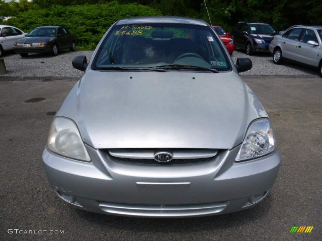 2004 Rio Sedan - Diamond Silver / Gray photo #6