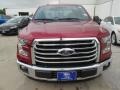 2015 Ruby Red Metallic Ford F150 XLT SuperCrew  photo #6