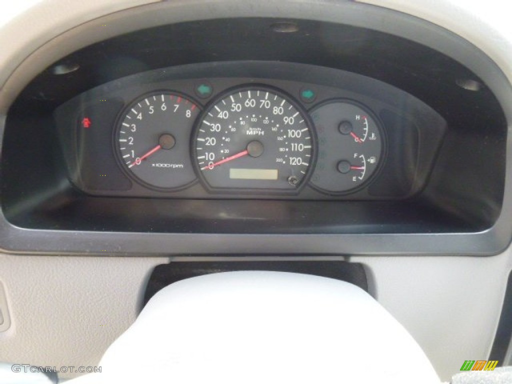 2004 Rio Sedan - Diamond Silver / Gray photo #15
