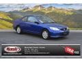 Fiji Blue Pearl 2004 Honda Civic LX Coupe