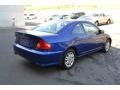 2004 Fiji Blue Pearl Honda Civic LX Coupe  photo #2