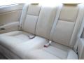2004 Honda Civic Ivory Beige Interior Rear Seat Photo