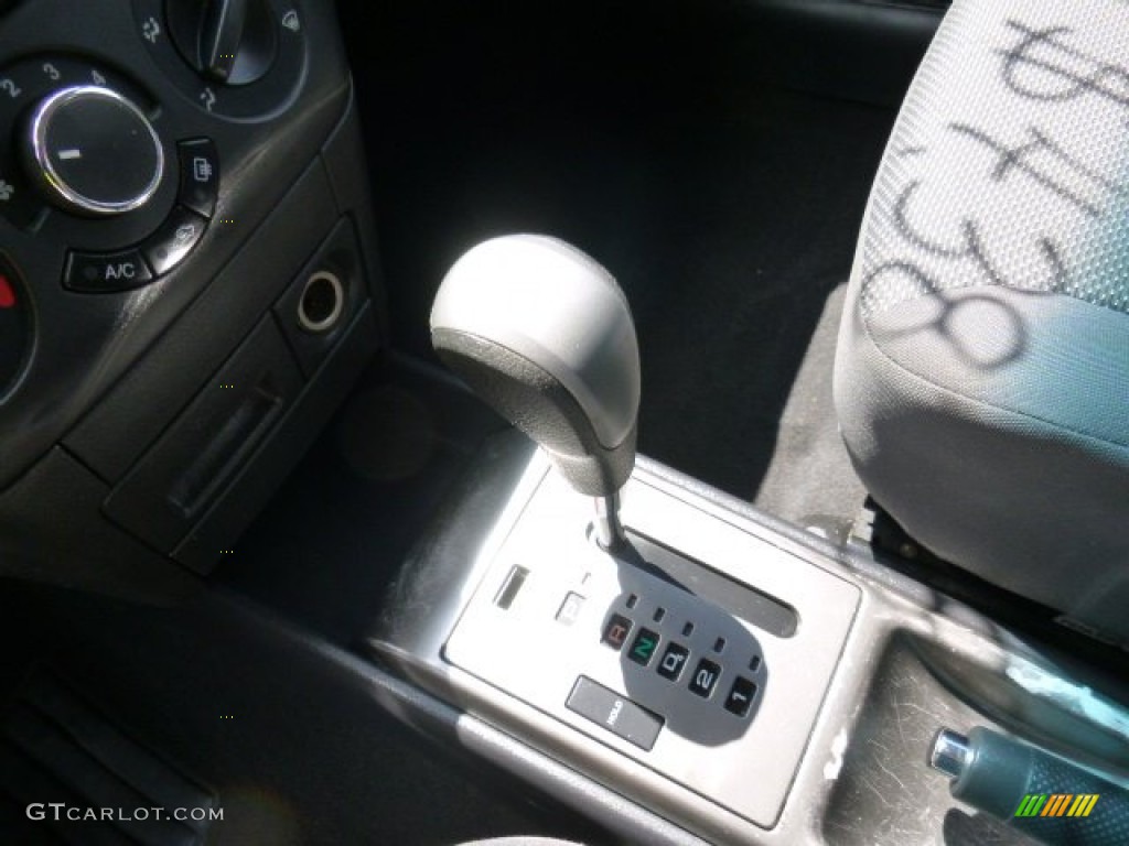 2008 Aveo LS Sedan - Cosmic Silver Metallic / Charcoal photo #12