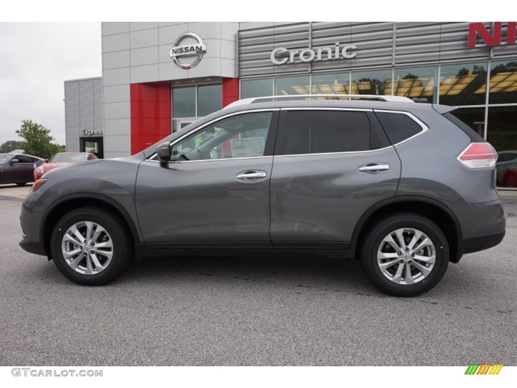 2015 Rogue SV - Gun Metallic / Charcoal photo #2